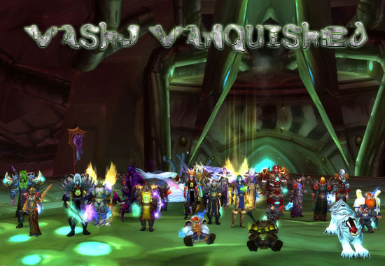 Lady Vashj Down